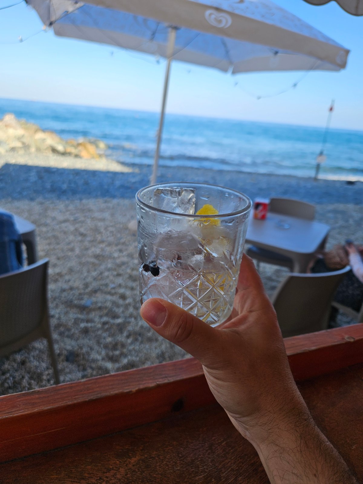 Aperitivo sulla spiaggia